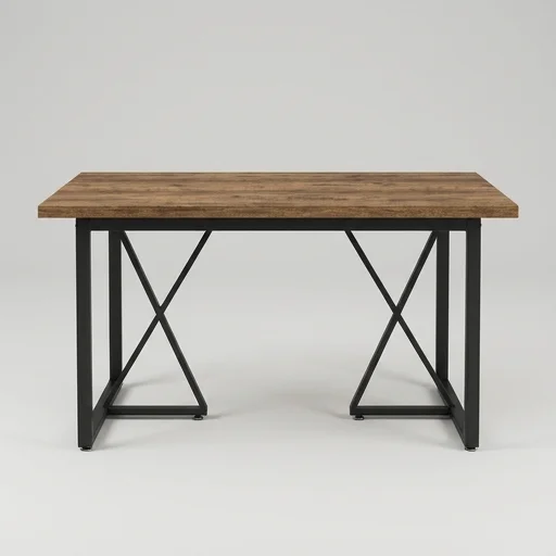 VASAGLE Rustic Dining Table