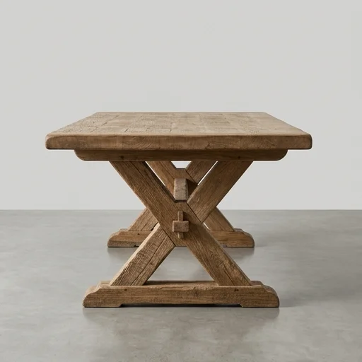 Restoration Hardware Salvaged Wood Trestle Table